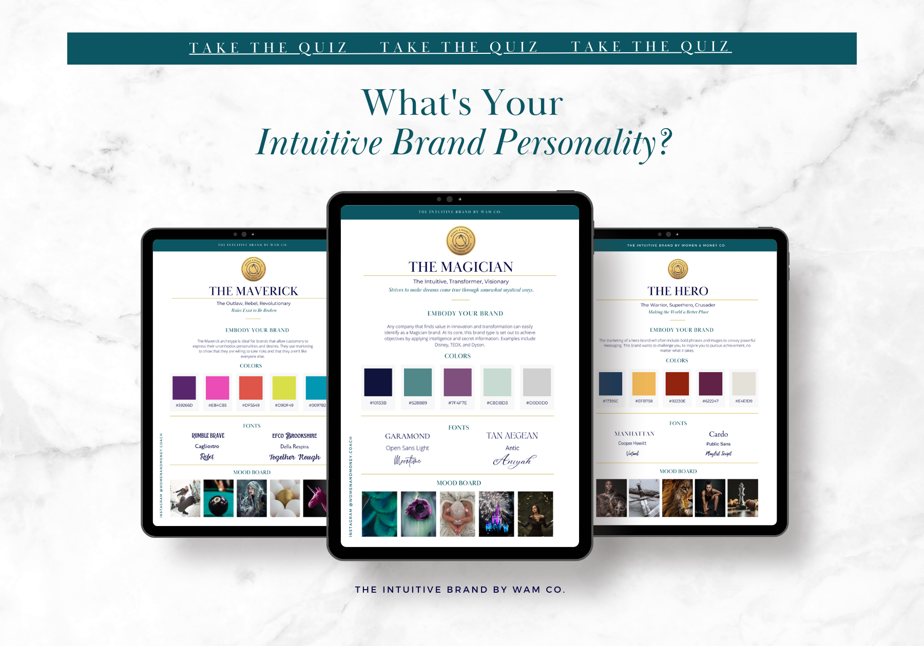 Intuitive Brand Personality Quiz