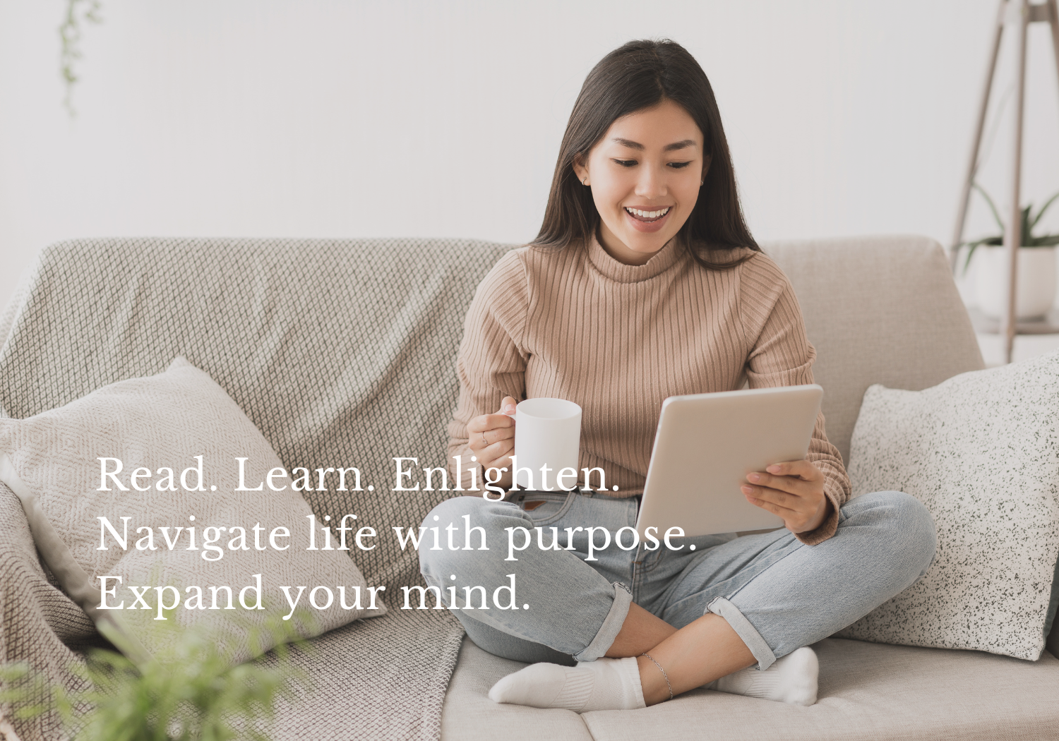 Women & Money Talk Blog. Woman Reading.