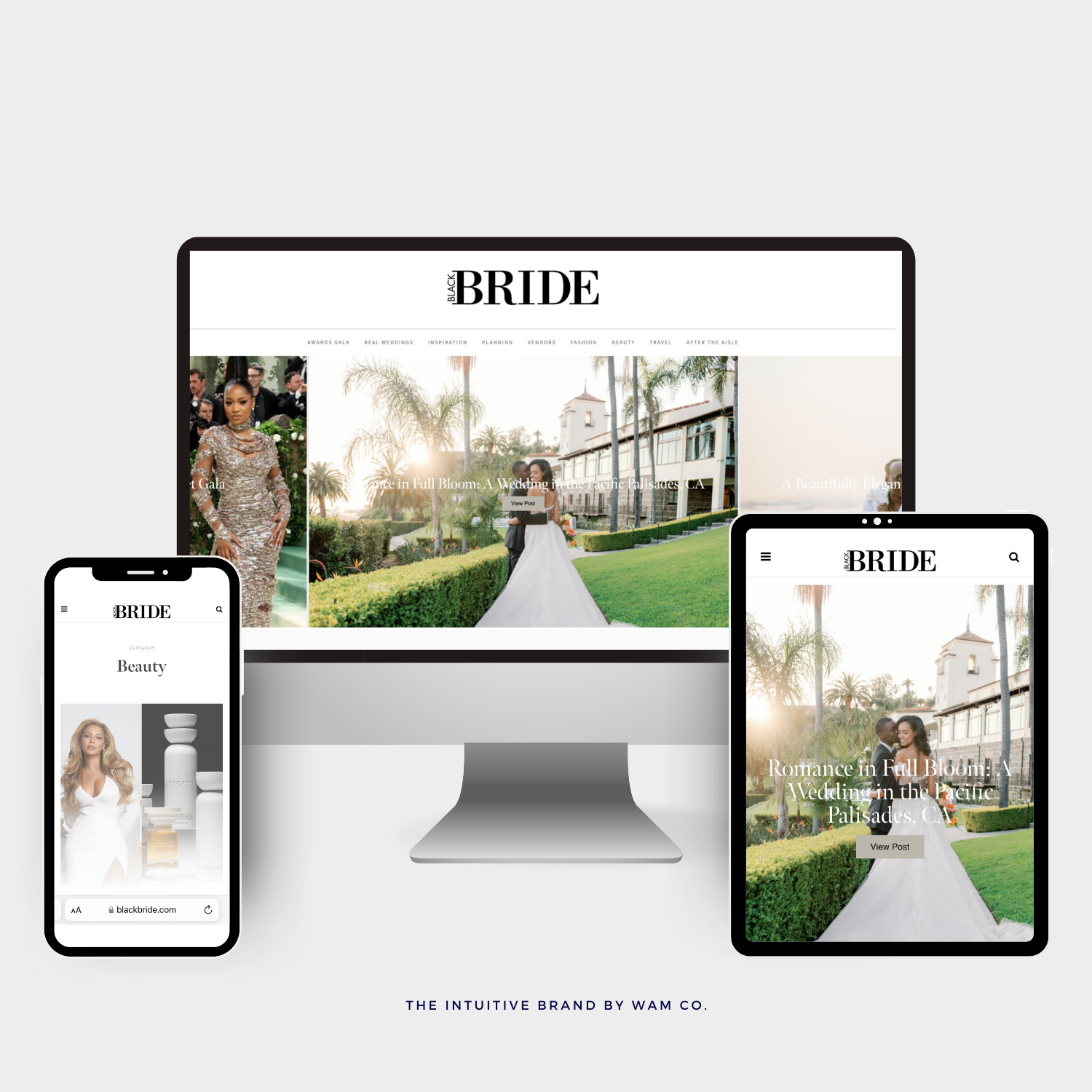 BlackBride.com_ Website & Graphic Design